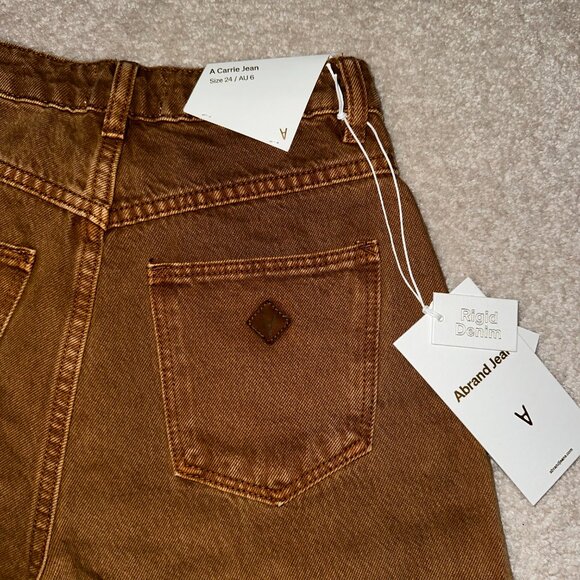 Abrand A Carrie Jean in Toffee - Picture 3 of 4